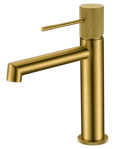 MONOMANDO LAVABO LINE ORO CEPILLADO LINE / TOP