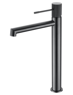 MONOMANDO LAVABO ALTO LINE BLACK GUN METAL