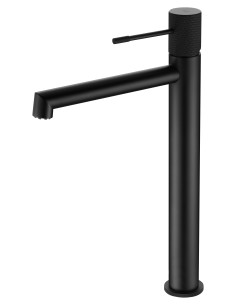 MONOMANDO LAVABO ALTO LINE NEGRO MATE