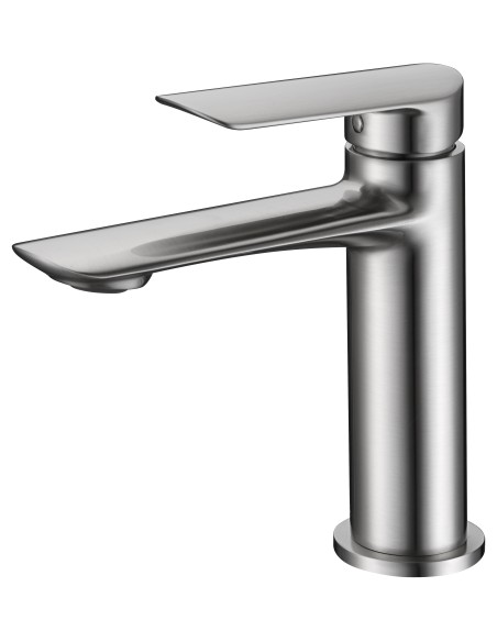 MONOMANDO LAVABO URAL NIQUEL CEPILLADO