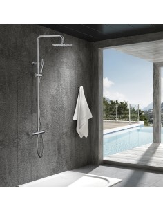 CONJUNTO DUCHA MONOMANDO MOSCU (ACERO S316) 2