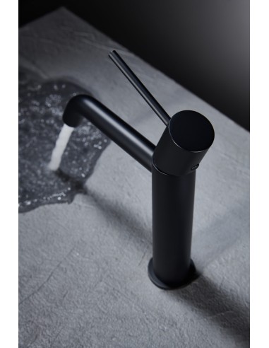 GRIFO LAVABO MONZA NEGRO MATE MONZA / TI