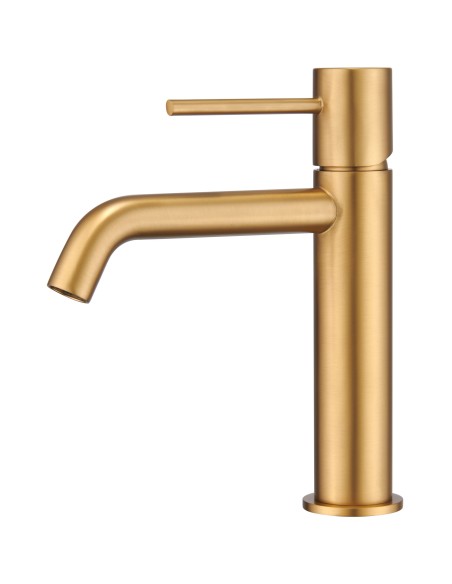 MONOMANDO LAVABO MONZA ORO CEPILLADO
