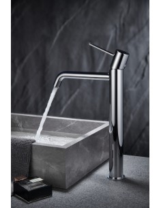 MONOMANDO LAVABO ALTO MONZA CROMO 2