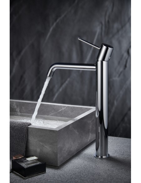 MONOMANDO LAVABO ALTO MONZA CROMO