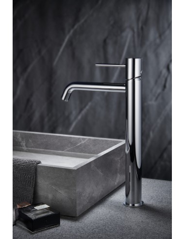 MONOMANDO LAVABO ALTO MONZA CROMO