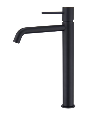 GRIFO LAVABO ALTO MONZA NEGRO MATE MONZA / TI