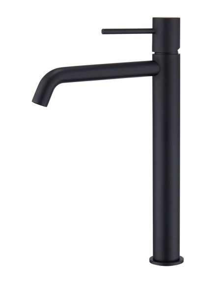 GRIFO LAVABO ALTO MONZA NEGRO MATE MONZA / TI