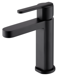 MONOMANDO LAVABO ROMA NEGRO MATE