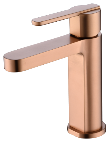 MONOMANDO LAVABO ROMA ORO ROSA CEPILLADO