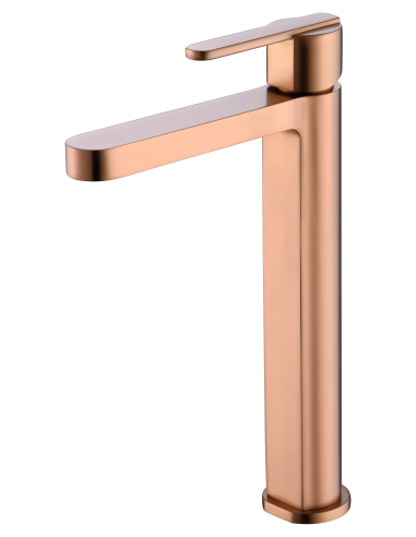 MONOMANDO LAVABO ALTO ROMA ORO ROSA CEPILLADO