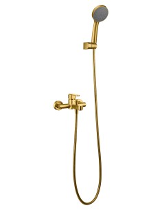 KIT BAÚO/DUCHA MONOMANDO ROMA ORO CEPILLADO