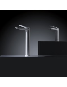 MONOMANDO LAVABO DINAMARCA BLANCO MATE 2