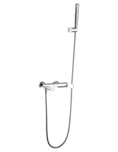 KIT BAÚO/DUCHA MONOMANDO DINAMARCA CROMADO