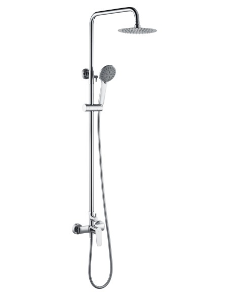 CONJUNTO DUCHA MONOMANDO BELGICA CROMADO