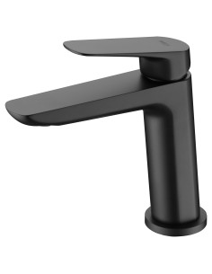 MONOMANDO LAVABO BELGICA NEGRO MATE